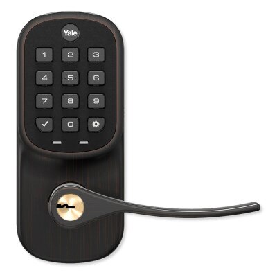 Yale Assure Lock Lever Pushbutton Keypad, Standalone (No Smart Module), Oil Rubbed Bronze